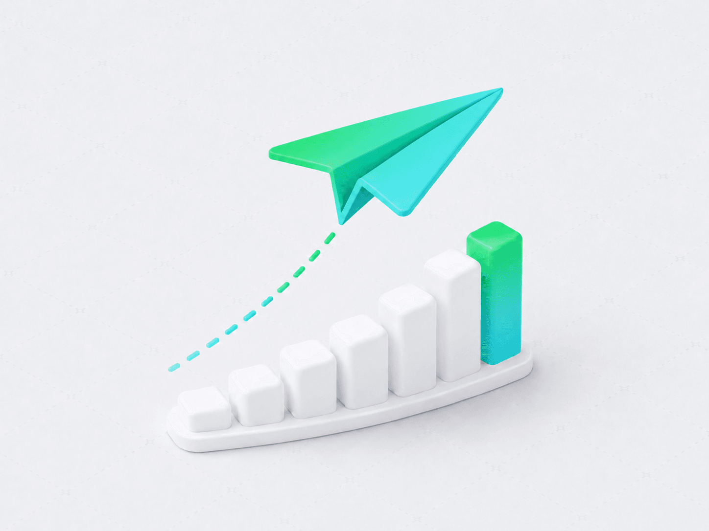 Live dashboard showing inbox reputation climbing as personas engage